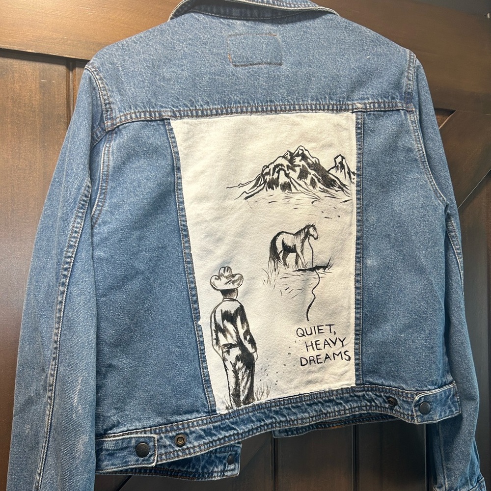 Custom Zach Bryan Denim Jacket